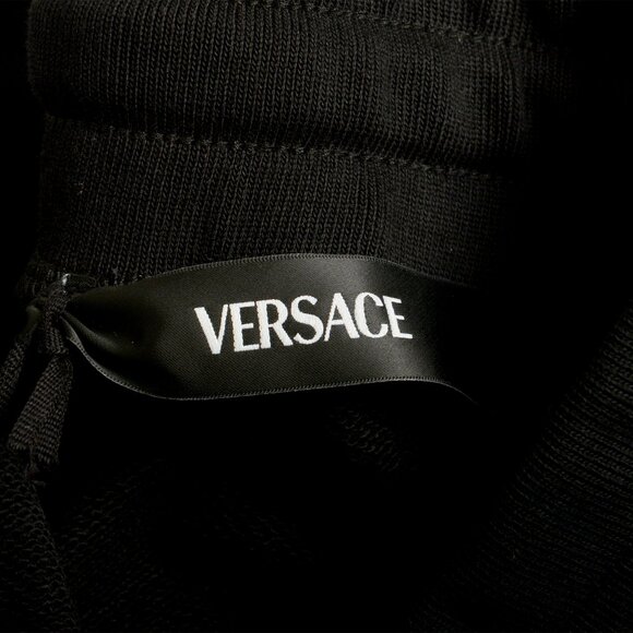 Versace Men's Black & Gold Medusa Logo Sweat Shorts US 2XL IT 56 - Picture 5 of 5